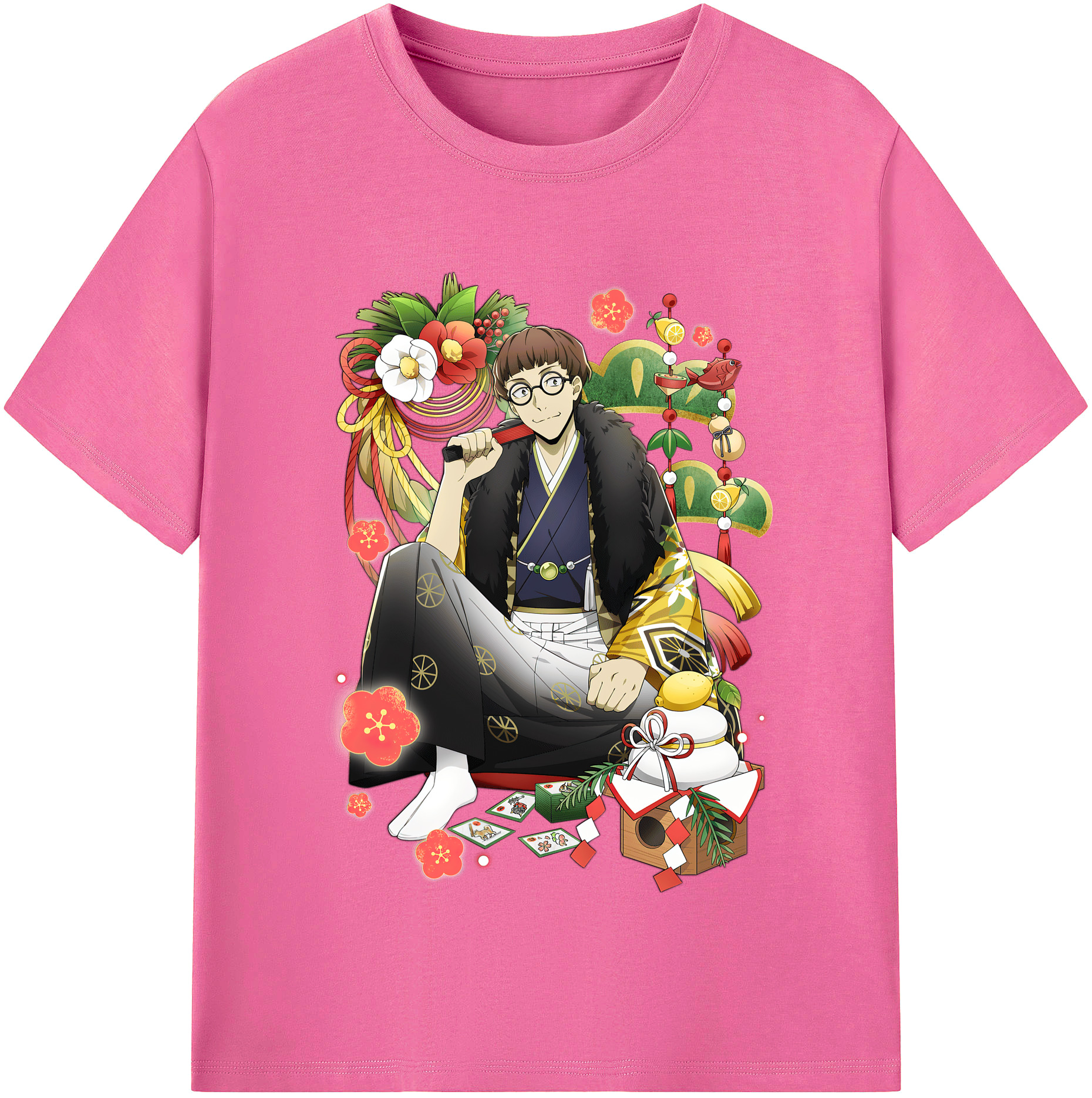 （画像用） 文豪ストレイドッグス Bungo Stray Dogs レディースカジュアルプリントTシャツ（綿100％）